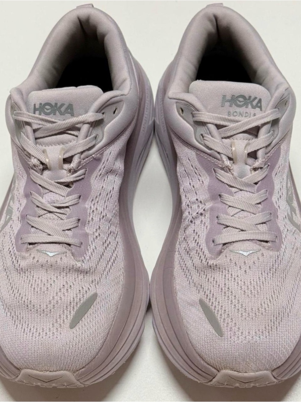 Hoka One One men’s Bondi 8 Running Shoes - Lavender Lilac